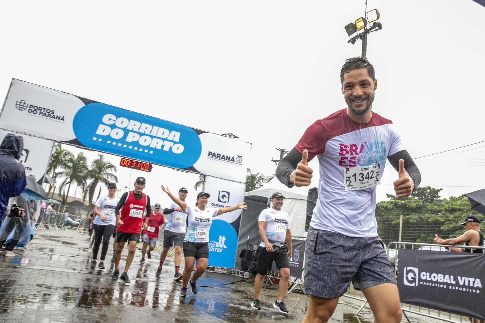 Com 3 mil atletas inscritos, Corrida do Porto 2025 promete movimentar Paranaguá e celebrar a integração entre cidade e porto. Foto: Cláudio Neves / Portos do Paraná